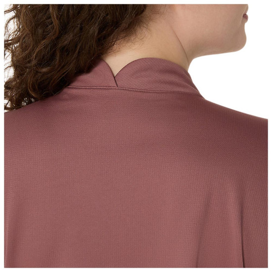 Asics Γυναικεία μακρυμάνικη μπλούζα Icon 1/2 Zip Long-Sleeve Tee Asics Γυναικεία μακρυμάνικη μπλούζα Icon 1/2 Zip Long-Sleeve Tee